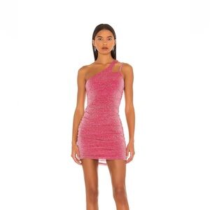 Superdown mini dress in berry